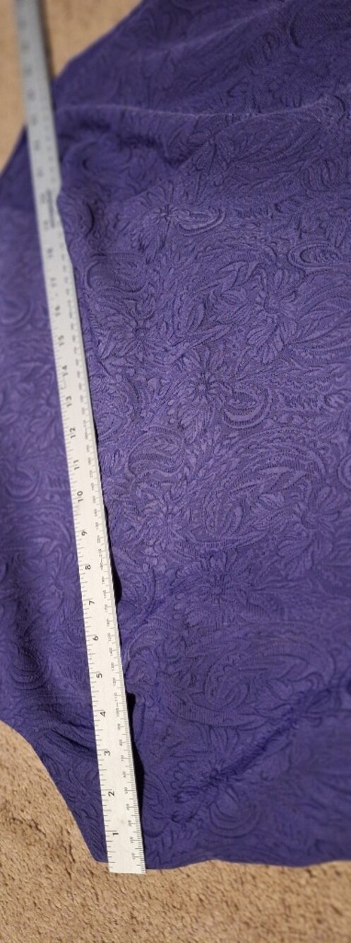Danny & Nicole Purple Midi Dress with Matching Jacket Set - Picture 5 of 15